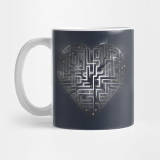 TechHeart (silver) Mug